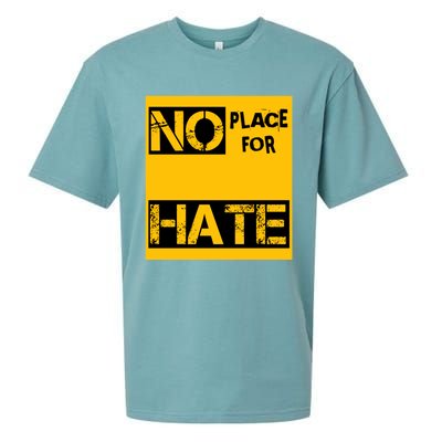 No Place For Hate Sueded Cloud Jersey T-Shirt