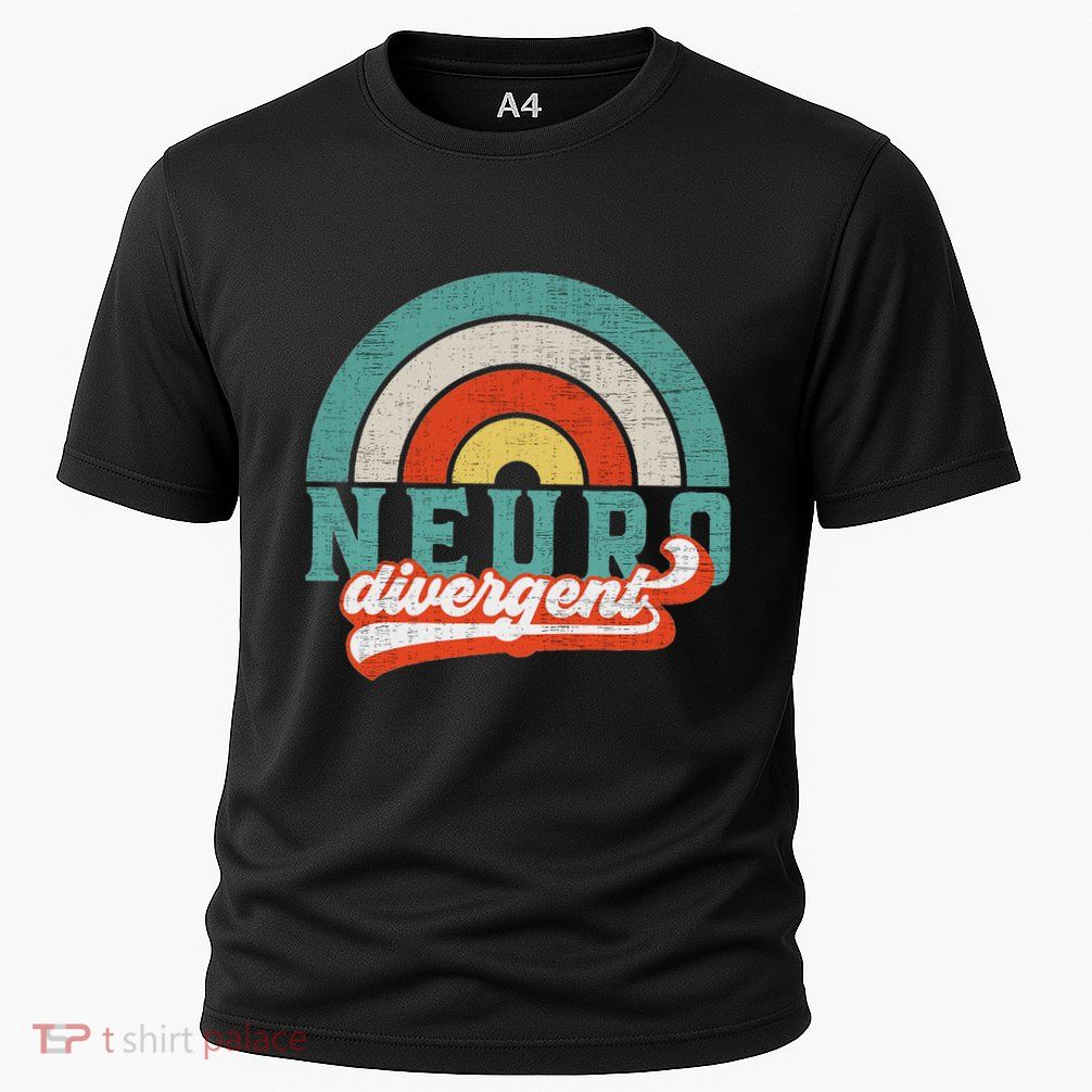 Neurodivergent Pride For Autism Adhd And Asd Awareness Cooling Performance Crew T-Shirt