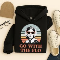 Nurse Practitioner Florence Nightingale Go With The Flo Design Hoodie