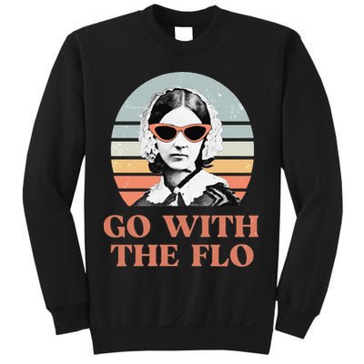 Nurse Practitioner Florence Nightingale Go With The Flo Design Sweatshirt