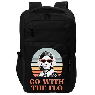 Nurse Practitioner Florence Nightingale Go With The Flo Design Impact Tech Backpack