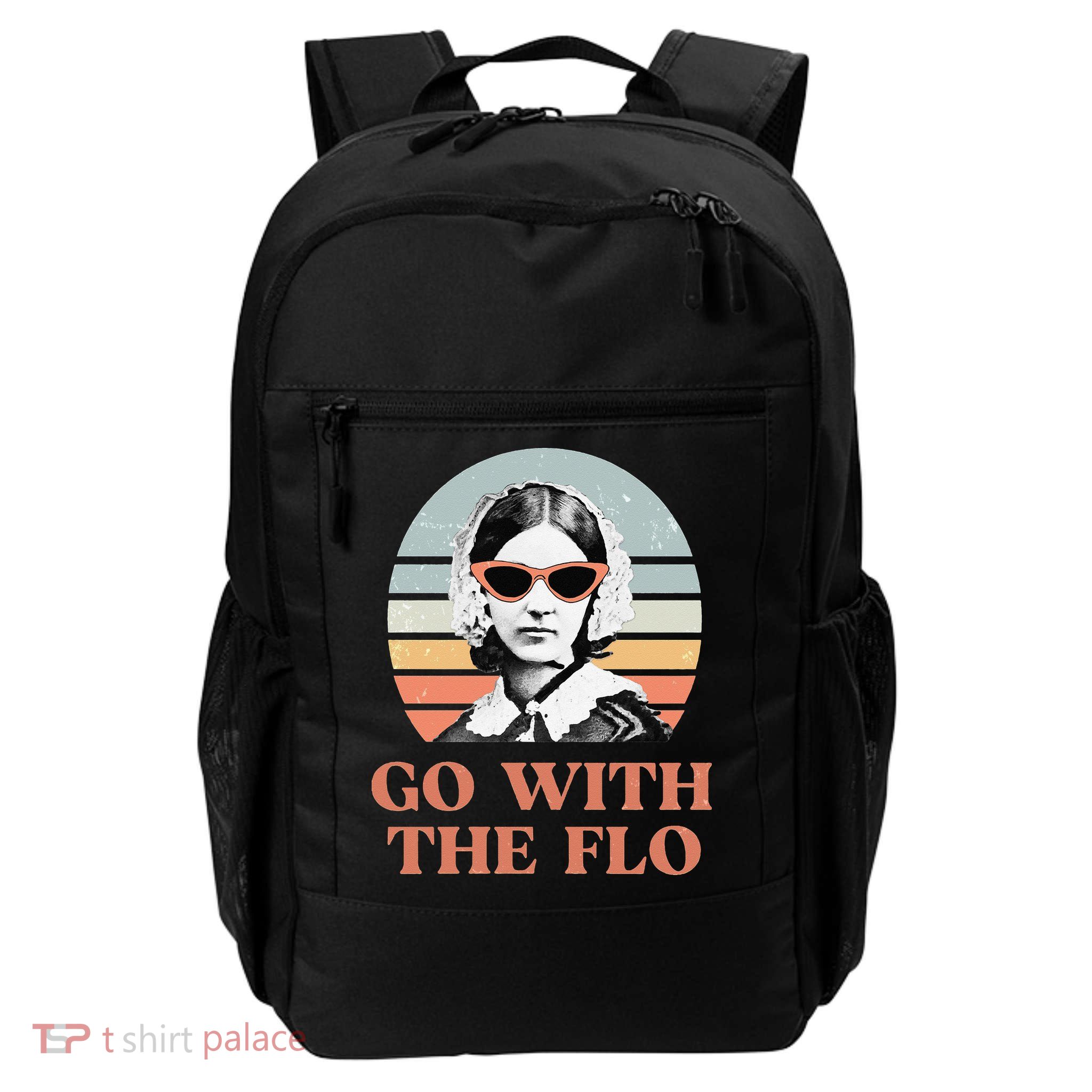 Nurse Practitioner Florence Nightingale Go With The Flo Design Backpack