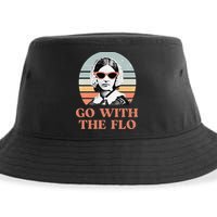 Nurse Practitioner Florence Nightingale Go With The Flo Design Sustainable Bucket Hat