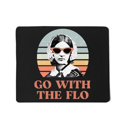 Nurse Practitioner Florence Nightingale Go With The Flo Design Mousepad