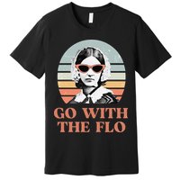Nurse Practitioner Florence Nightingale Go With The Flo Design Premium T-Shirt