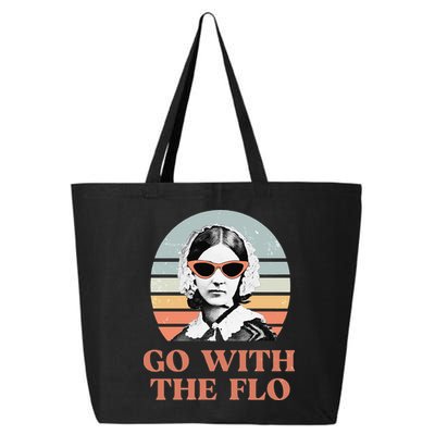 Nurse Practitioner Florence Nightingale Go With The Flo Design 25L Jumbo Tote