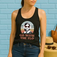 Nurse Practitioner Florence Nightingale Go With The Flo Design Womens Tank Top