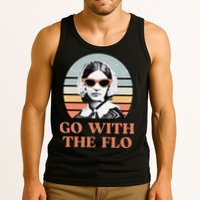 Nurse Practitioner Florence Nightingale Go With The Flo Design Tank Top