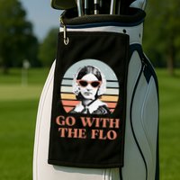 Nurse Practitioner Florence Nightingale Go With The Flo Design Golf Towel