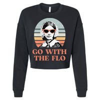 Nurse Practitioner Florence Nightingale Go With The Flo Design Cropped Pullover Crew