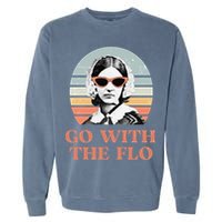 Nurse Practitioner Florence Nightingale Go With The Flo Design Garment-Dyed Sweatshirt
