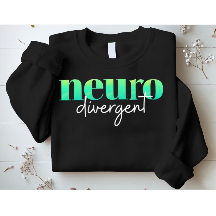 Neurodivergent Pride For Autism ADHD And ASD Awareness Sweatshirt