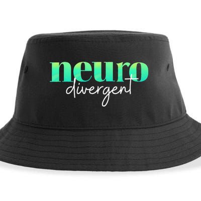 Neurodivergent Pride For Autism ADHD And ASD Awareness Sustainable Bucket Hat