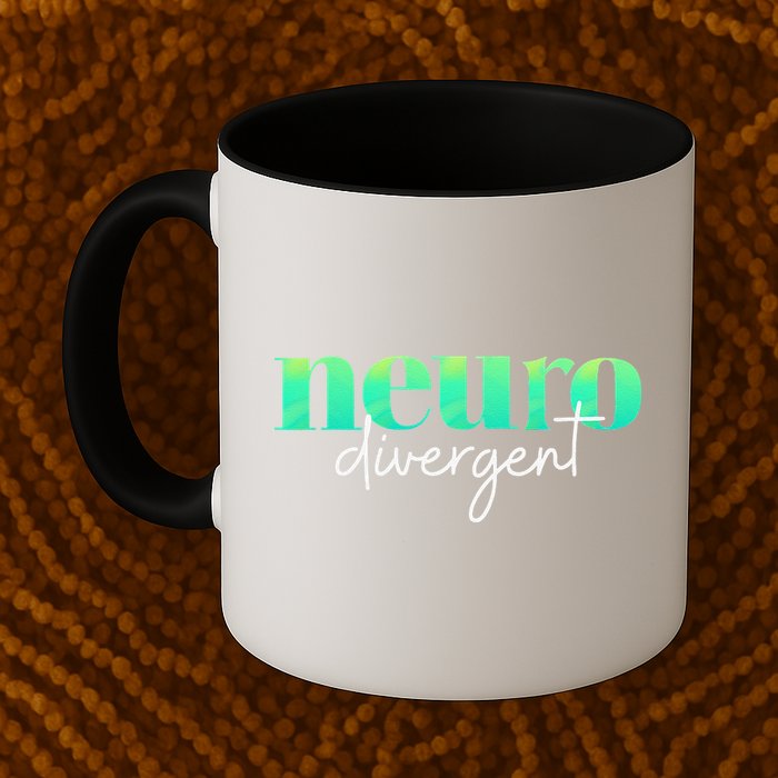 Neurodivergent Pride For Autism ADHD And ASD Awareness Mug