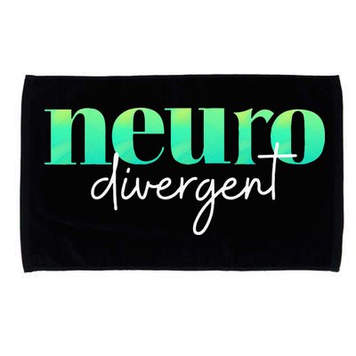 Neurodivergent Pride For Autism ADHD And ASD Awareness Microfiber Hand Towel