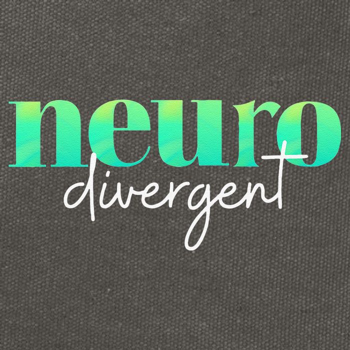 Neurodivergent Pride For Autism ADHD And ASD Awareness Cotton Canvas Backpack