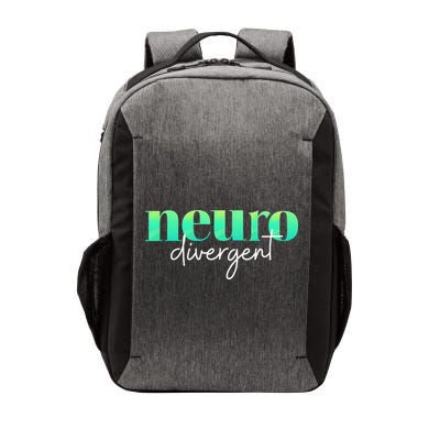Neurodivergent Pride For Autism ADHD And ASD Awareness Vector Backpack