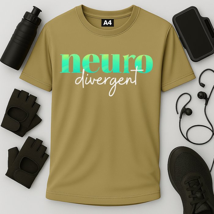 Neurodivergent Pride For Autism ADHD And ASD Awareness Performance Shirt