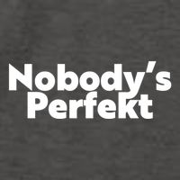 NobodyS Perfekt Funny Typo Sarcastic Pun Statement Humor Vector Backpack