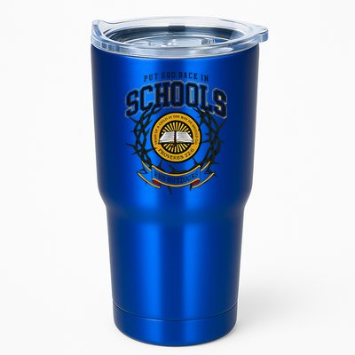 Nice Put God Back In Schools Bbb Outdoors Tumbler