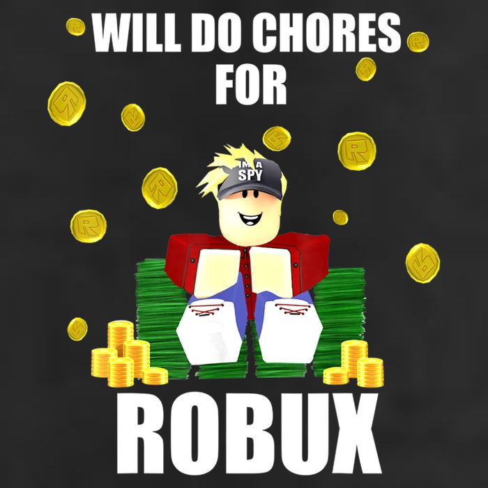 Noob & Professional Gamer Will Do Chores For Robux Funny Microfiber Hand Towel