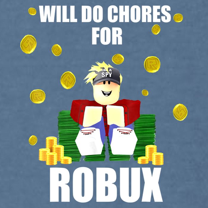 Noob & Professional Gamer Will Do Chores For Robux Funny Garment-Dyed Sweatshirt