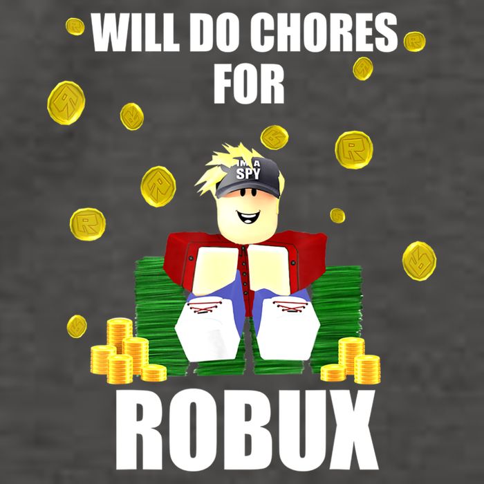 Noob & Professional Gamer Will Do Chores For Robux Funny Vector Backpack