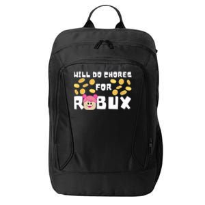 Noob & Professional Gamer Will Do Chores City Backpack