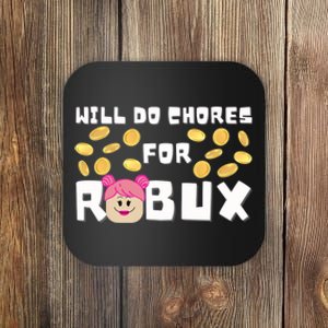 Noob & Professional Gamer Will Do Chores Coaster