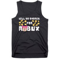 Noob & Professional Gamer Will Do Chores Tank Top