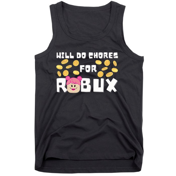 Noob & Professional Gamer Will Do Chores Tank Top