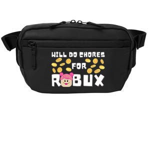 Noob & Professional Gamer Will Do Chores Crossbody Pack