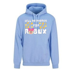 Noob & Professional Gamer Will Do Chores Unisex Surf Hoodie