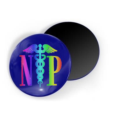 Nurse Practitioner Gift Caduceus Np Degree Proud Nursing Gift Magnet