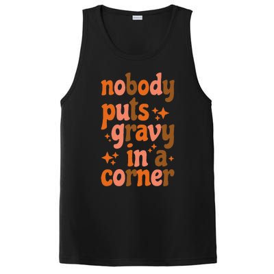 Nobody Puts Gravy In A Corner PosiCharge Competitor Tank