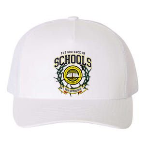 Nice Put God Back In Schools Bbb Outdoors Yupoong Adult 5-Panel Trucker Hat