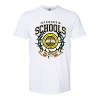 Nice Put God Back In Schools Bbb Outdoors Softstyle CVC T-Shirt