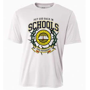 Nice Put God Back In Schools Bbb Outdoors Cooling Performance Crew T-Shirt