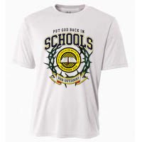 Nice Put God Back In Schools Bbb Outdoors Cooling Performance Crew T-Shirt