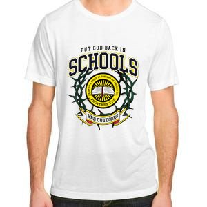 Nice Put God Back In Schools Bbb Outdoors Adult ChromaSoft Performance T-Shirt