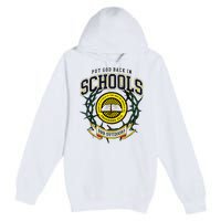 Nice Put God Back In Schools Bbb Outdoors Premium Pullover Hoodie