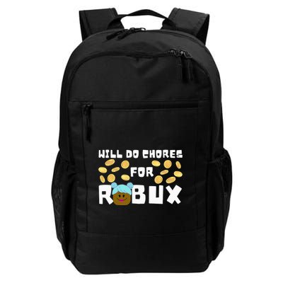 Noob & Professional Gamer Will Do Chores For Robux Backpack