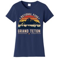 National Park Grand Teton Vintage Retro Souvenir Women's T-Shirt