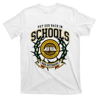 Nice Put God Back In Schools Bbb Outdoors T-Shirt