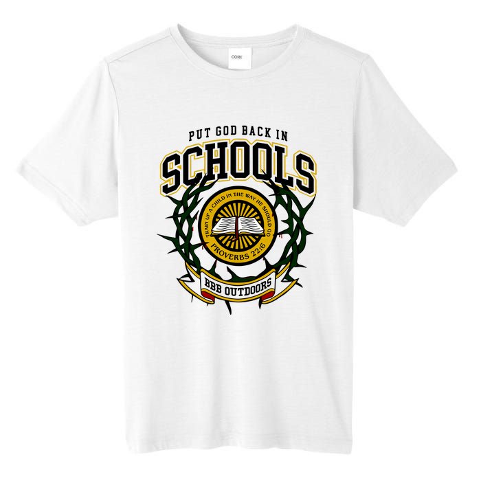 Nice Put God Back In Schools Bbb Outdoors Tall Fusion ChromaSoft Performance T-Shirt