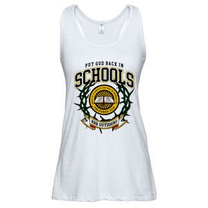 Nice Put God Back In Schools Bbb Outdoors Ladies Essential Flowy Tank