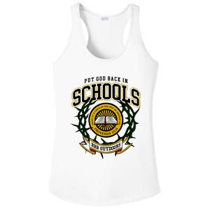 Nice Put God Back In Schools Bbb Outdoors Ladies PosiCharge Competitor Racerback Tank