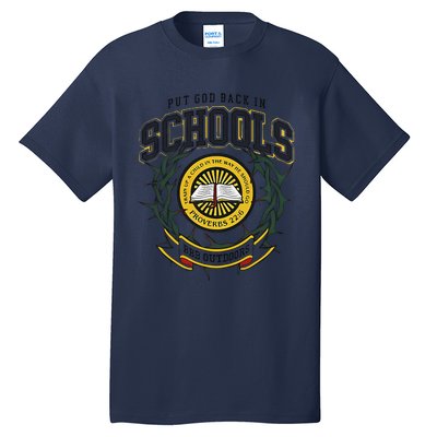 Nice Put God Back In Schools Bbb Outdoors Tall T-Shirt