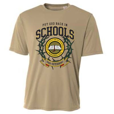 Nice Put God Back In Schools Bbb Outdoors Cooling Performance Crew T-Shirt