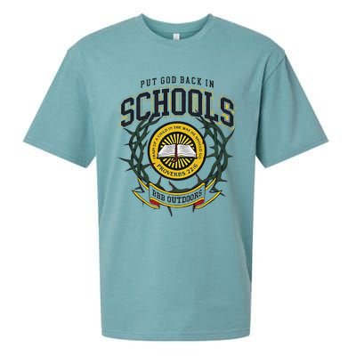 Nice Put God Back In Schools Bbb Outdoors Sueded Cloud Jersey T-Shirt